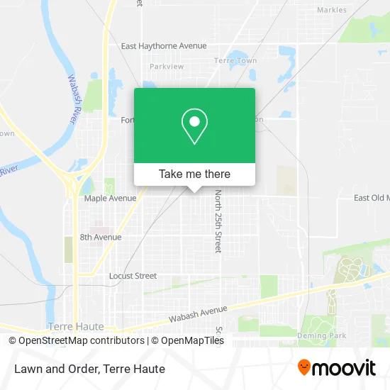 Mapa de Lawn and Order