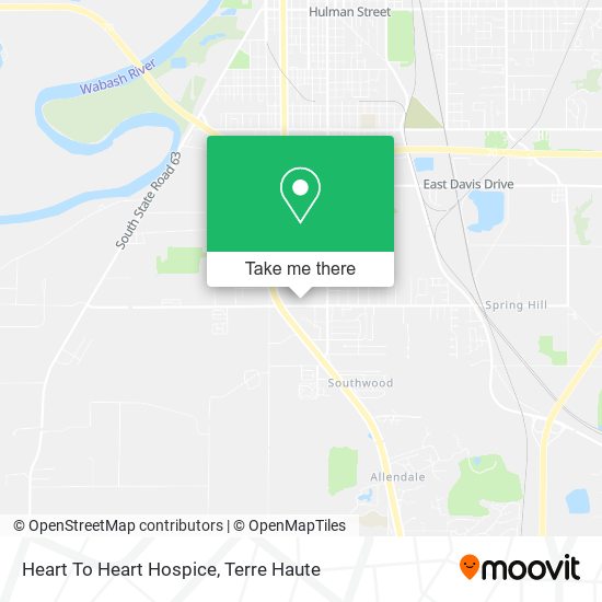 Heart To Heart Hospice map