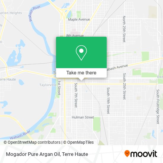 Mogador Pure Argan Oil map