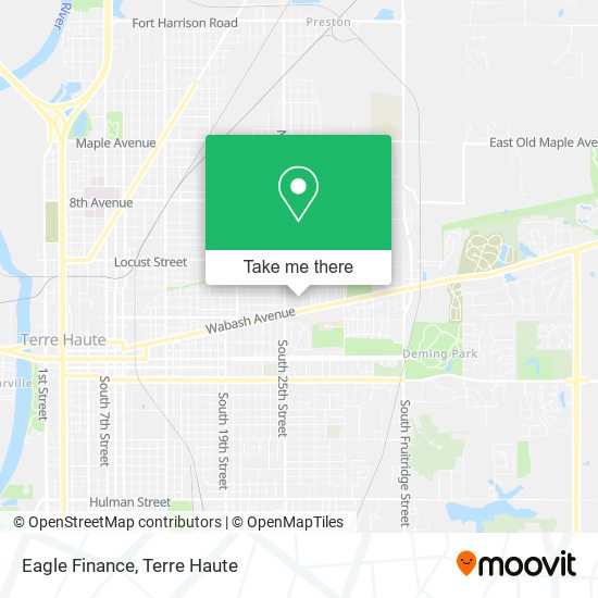 Eagle Finance map