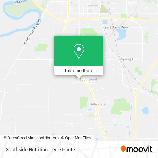 Southside Nutrition map