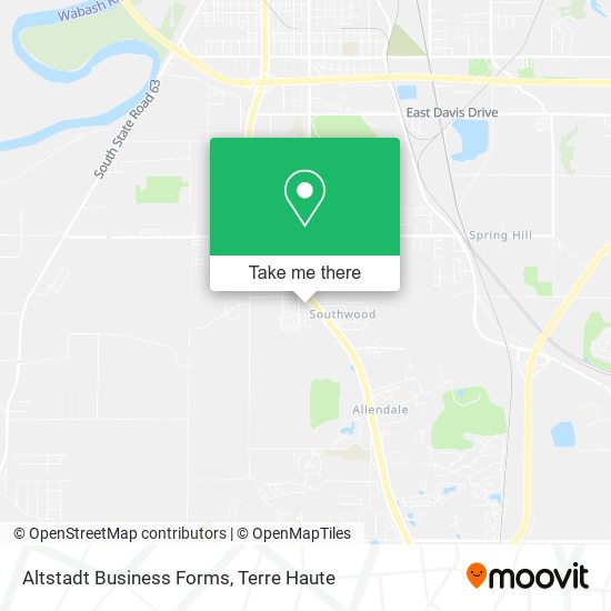 Altstadt Business Forms map