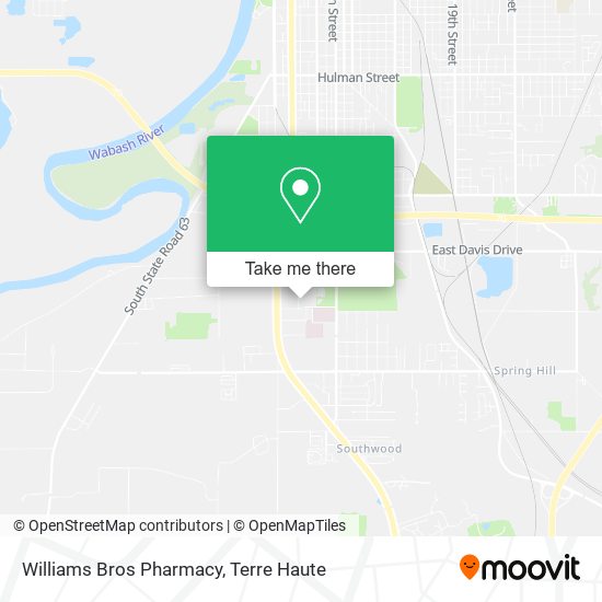 Williams Bros Pharmacy map