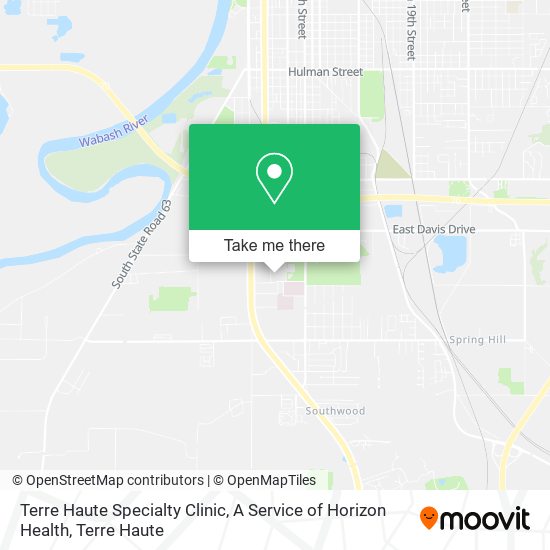 Terre Haute Specialty Clinic, A Service of Horizon Health map