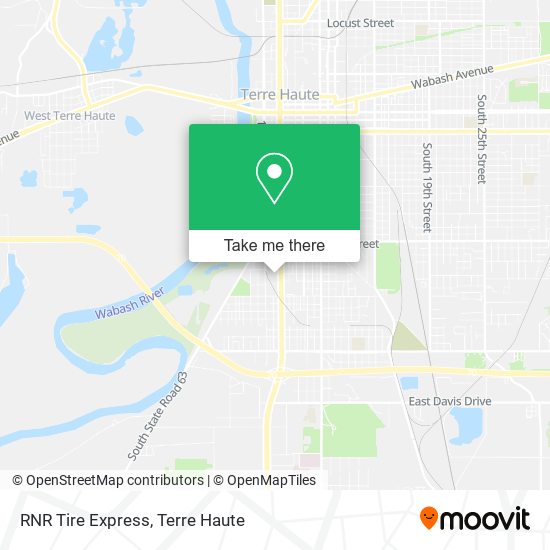 RNR Tire Express map