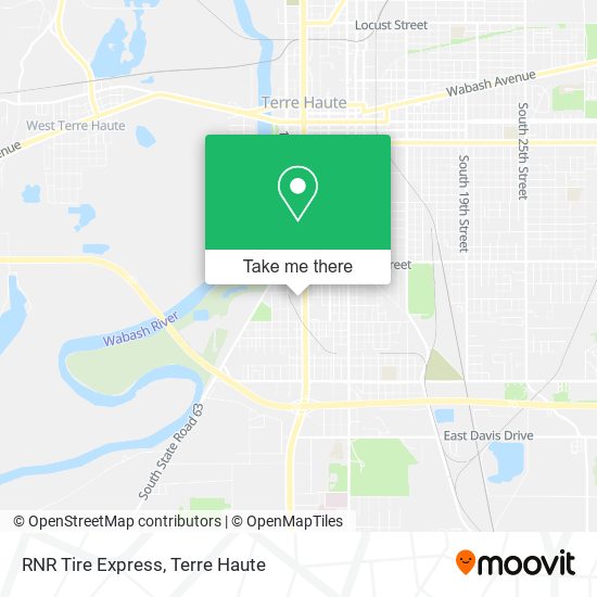 RNR Tire Express map