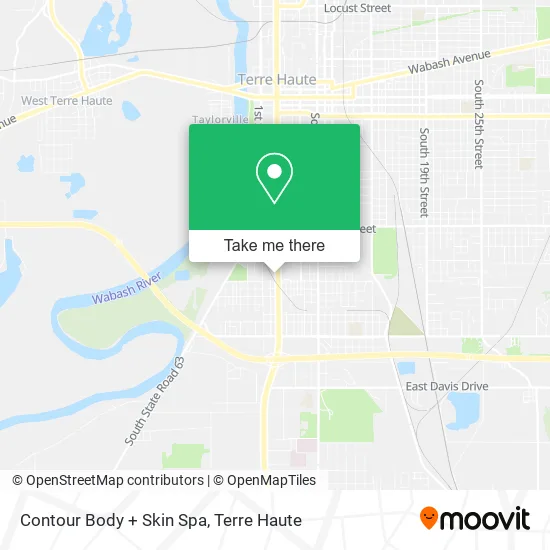 Mapa de Contour Body + Skin Spa