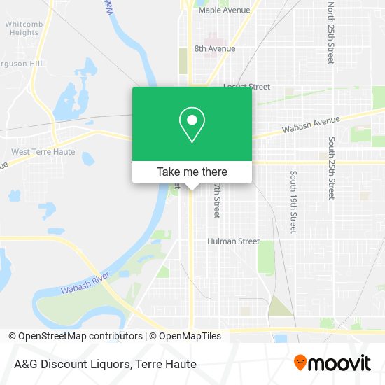 A&G Discount Liquors map