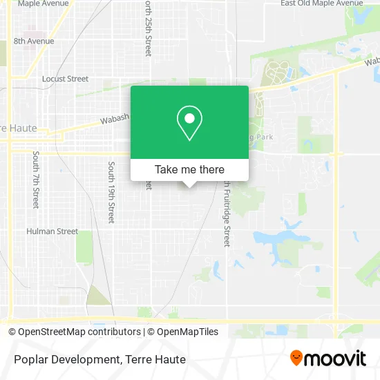 Mapa de Poplar Development