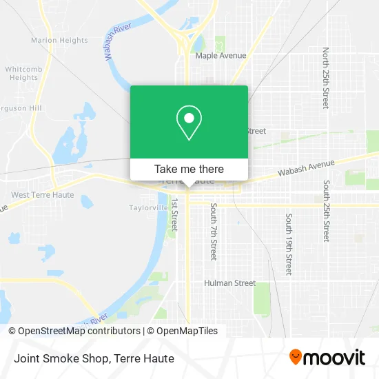 Mapa de Joint Smoke Shop