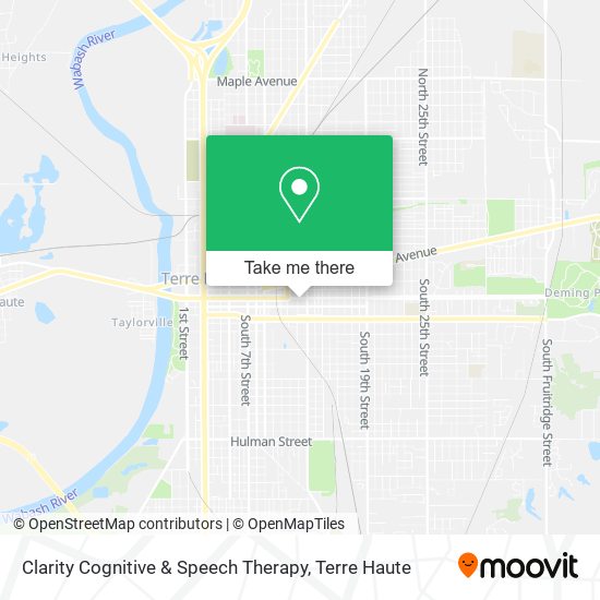 Clarity Cognitive & Speech Therapy map