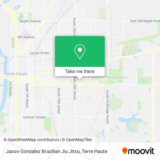 Mapa de Jason Gonzalez Brazilian Jiu Jitsu