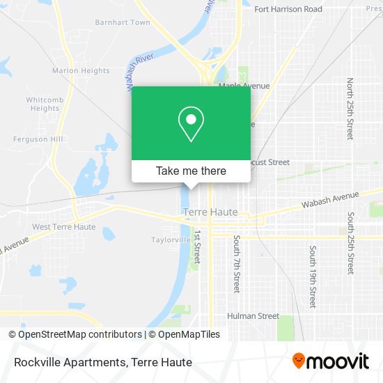 Rockville Apartments map
