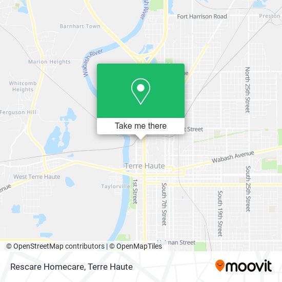 Rescare Homecare map