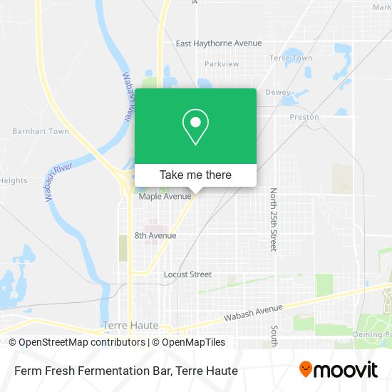 Ferm Fresh Fermentation Bar map