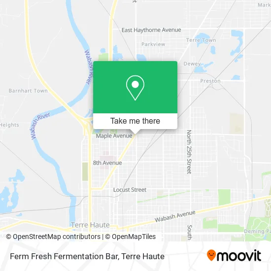 Mapa de Ferm Fresh Fermentation Bar