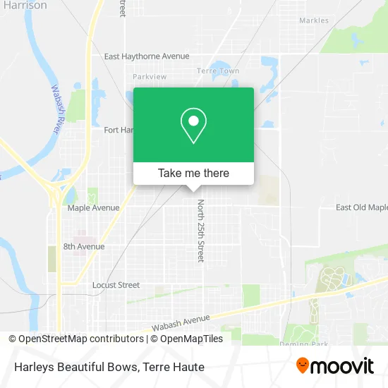 Mapa de Harleys Beautiful Bows