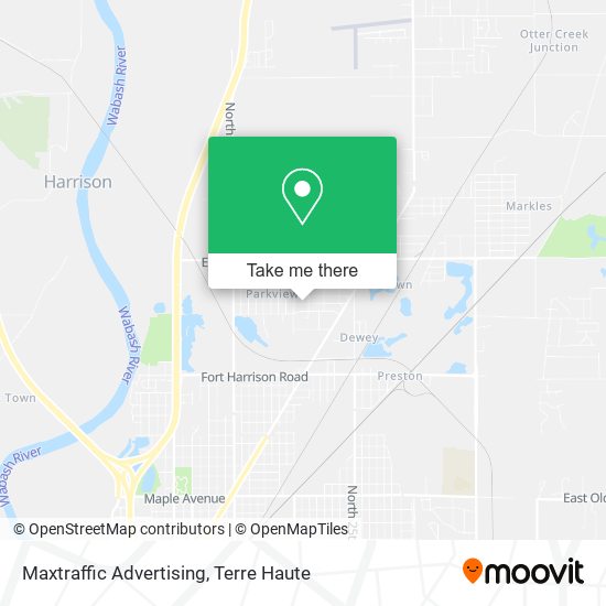 Maxtraffic Advertising map