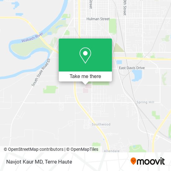 Mapa de Navjot Kaur MD