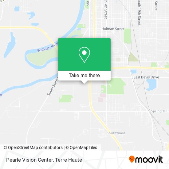 Mapa de Pearle Vision Center