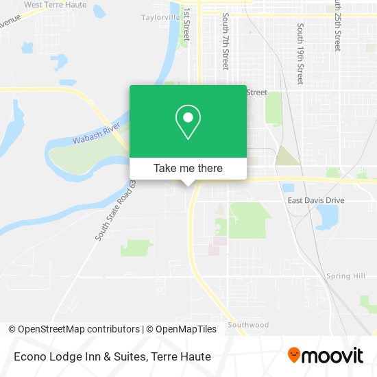 Econo Lodge Inn & Suites map