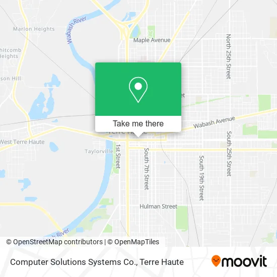 Mapa de Computer Solutions Systems Co.