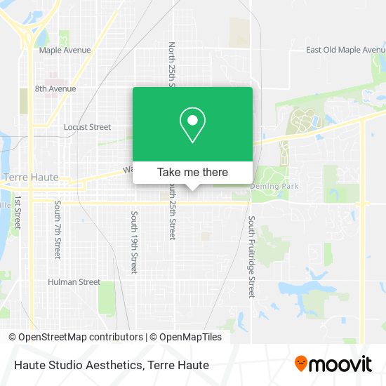 Mapa de Haute Studio Aesthetics