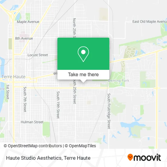 Mapa de Haute Studio Aesthetics