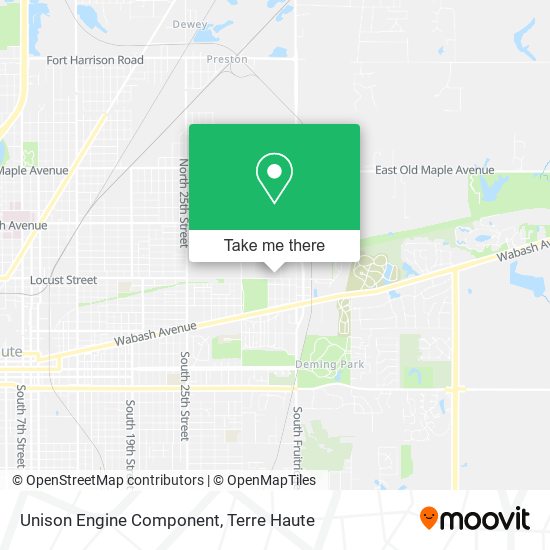 Unison Engine Component map