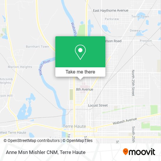Mapa de Anne Msn Mishler CNM