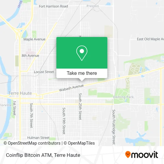 Mapa de Coinflip Bitcoin ATM