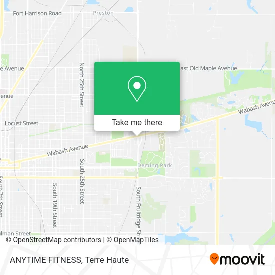 Mapa de ANYTIME FITNESS