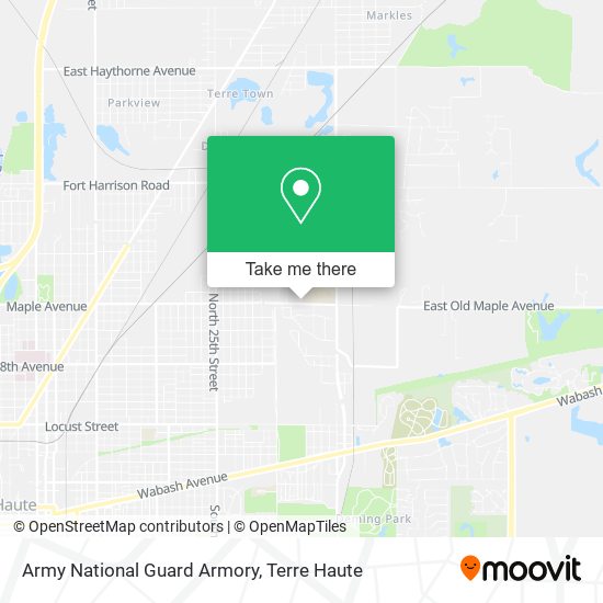 Army National Guard Armory map
