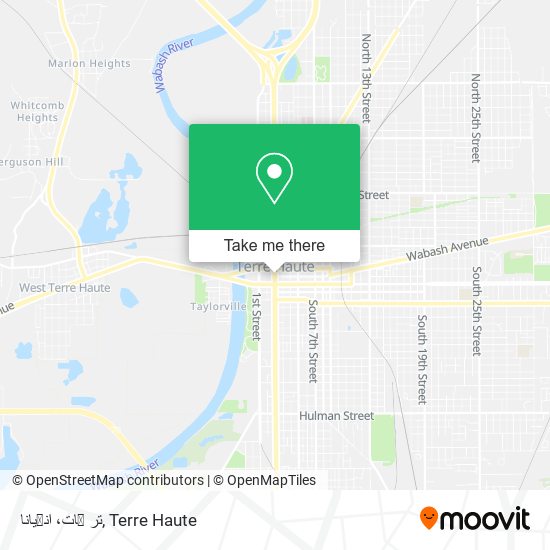 تر ہات، انڈیانا map