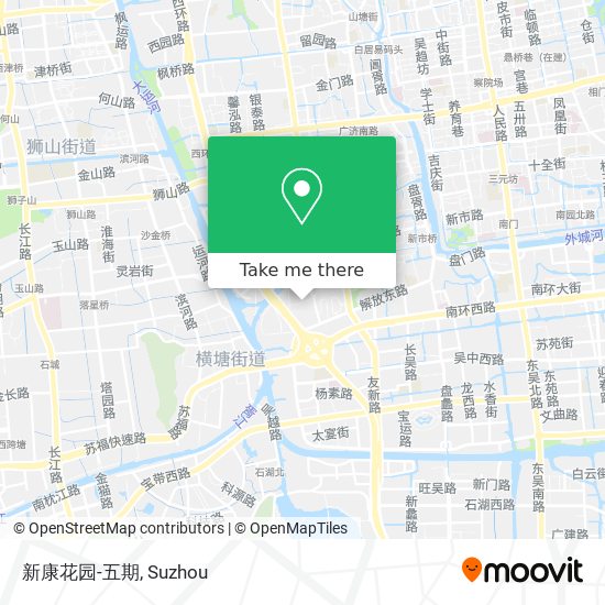 新康花园-五期 map