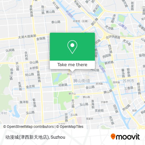 动漫城(津西新天地店) map