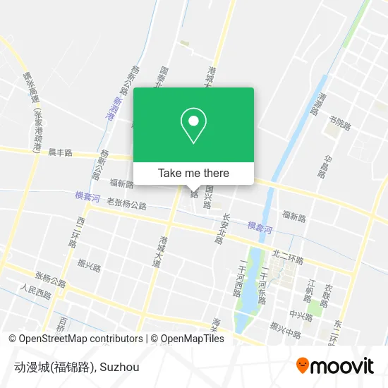 动漫城(福锦路) map