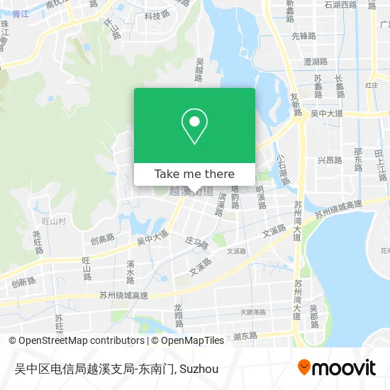 吴中区电信局越溪支局-东南门 map
