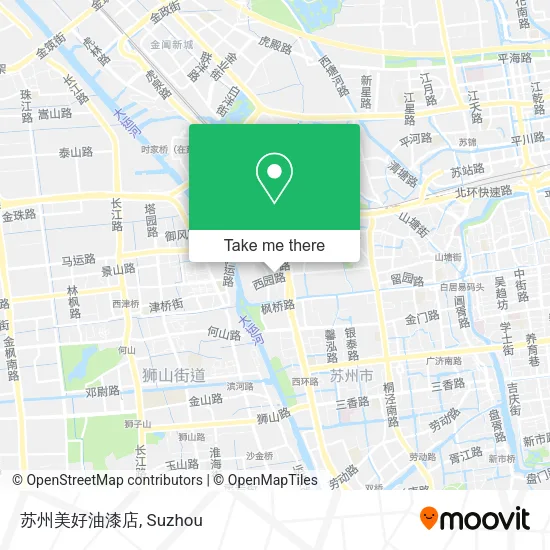 苏州美好油漆店 map