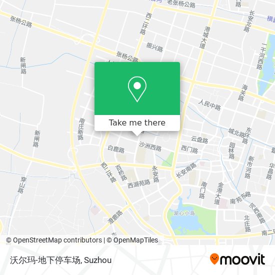 沃尔玛-地下停车场 map