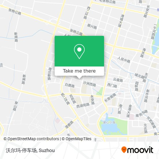 沃尔玛-停车场 map