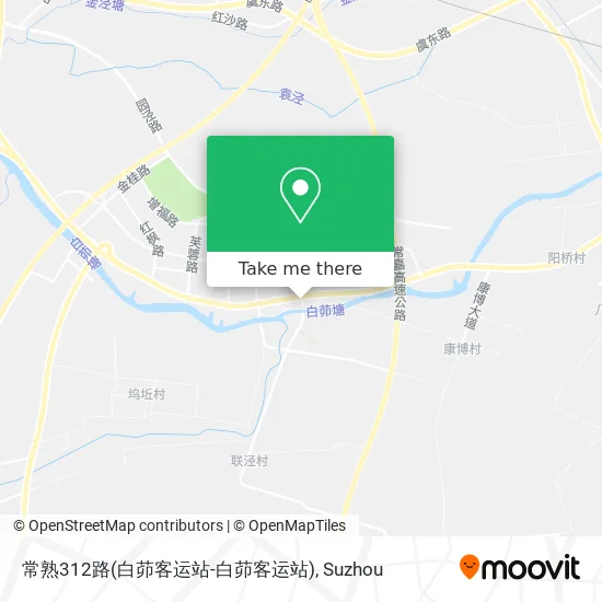 常熟312路(白茆客运站-白茆客运站) map