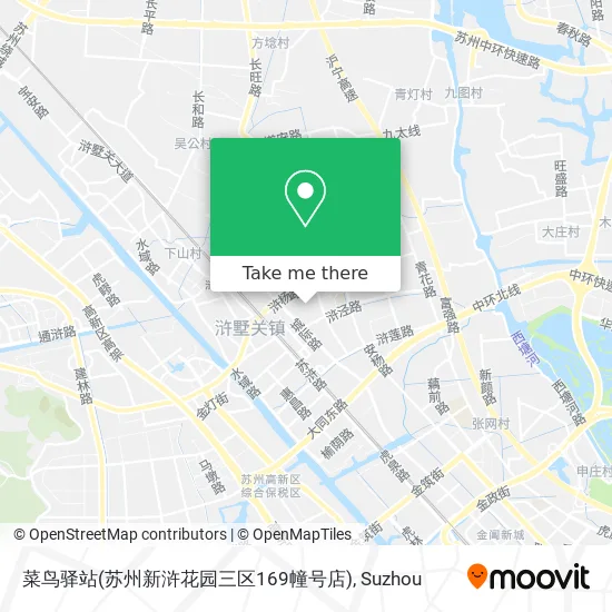 菜鸟驿站(苏州新浒花园三区169幢号店) map
