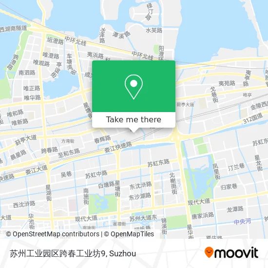 苏州工业园区跨春工业坊9 map