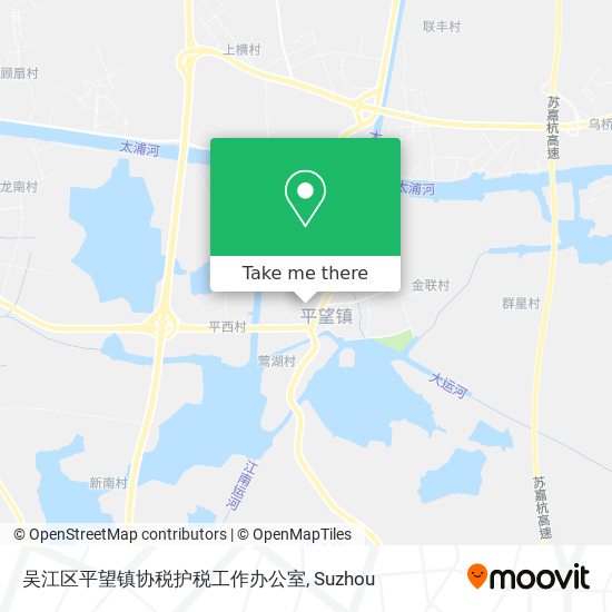 吴江区平望镇协税护税工作办公室 map