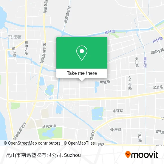 昆山市南迅塑胶有限公司 map