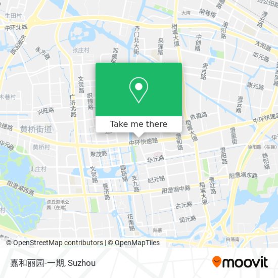 嘉和丽园-一期 map