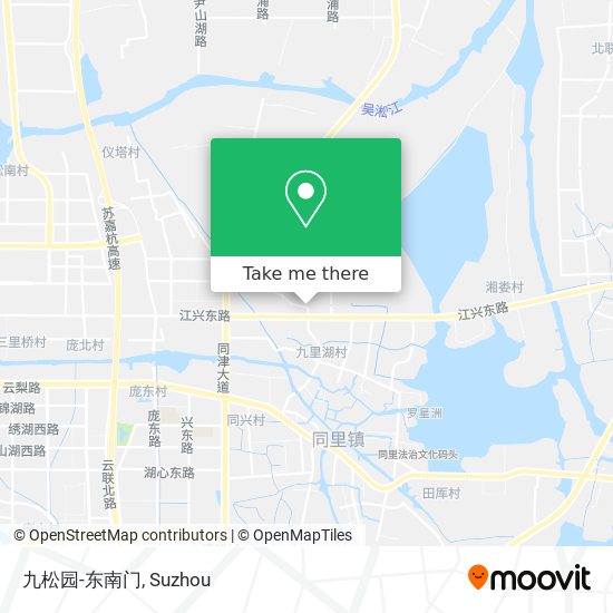 九松园-东南门 map