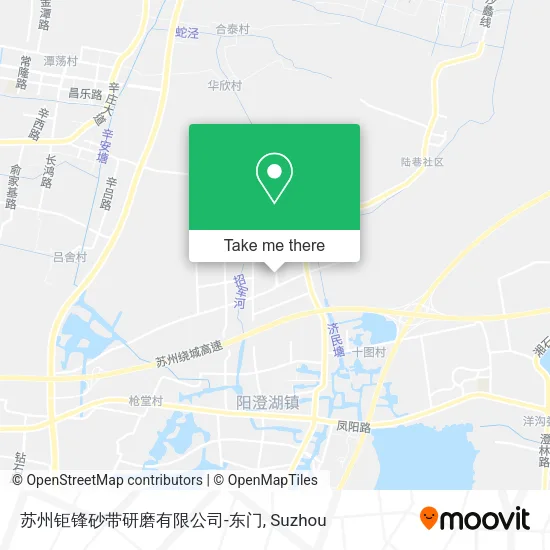 苏州钜锋砂带研磨有限公司-东门 map