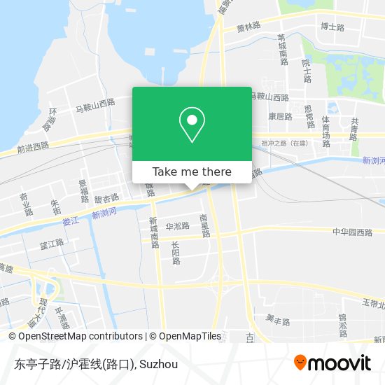 东亭子路/沪霍线(路口) map